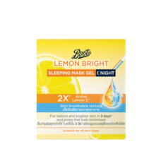 BOOTS LEMON BRIGHT SLEPPING MASK-50ML